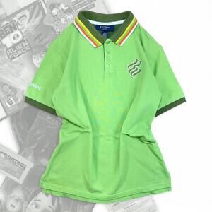 Y2K RocaWear Polo W/ Striped Collar